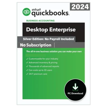 QuickBooks Desktop Enterprise 2024 | No Subscription
